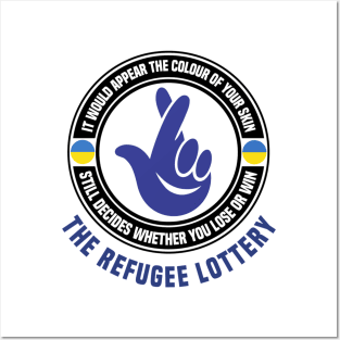 The Ukraine Refugee Lottery Posters and Art